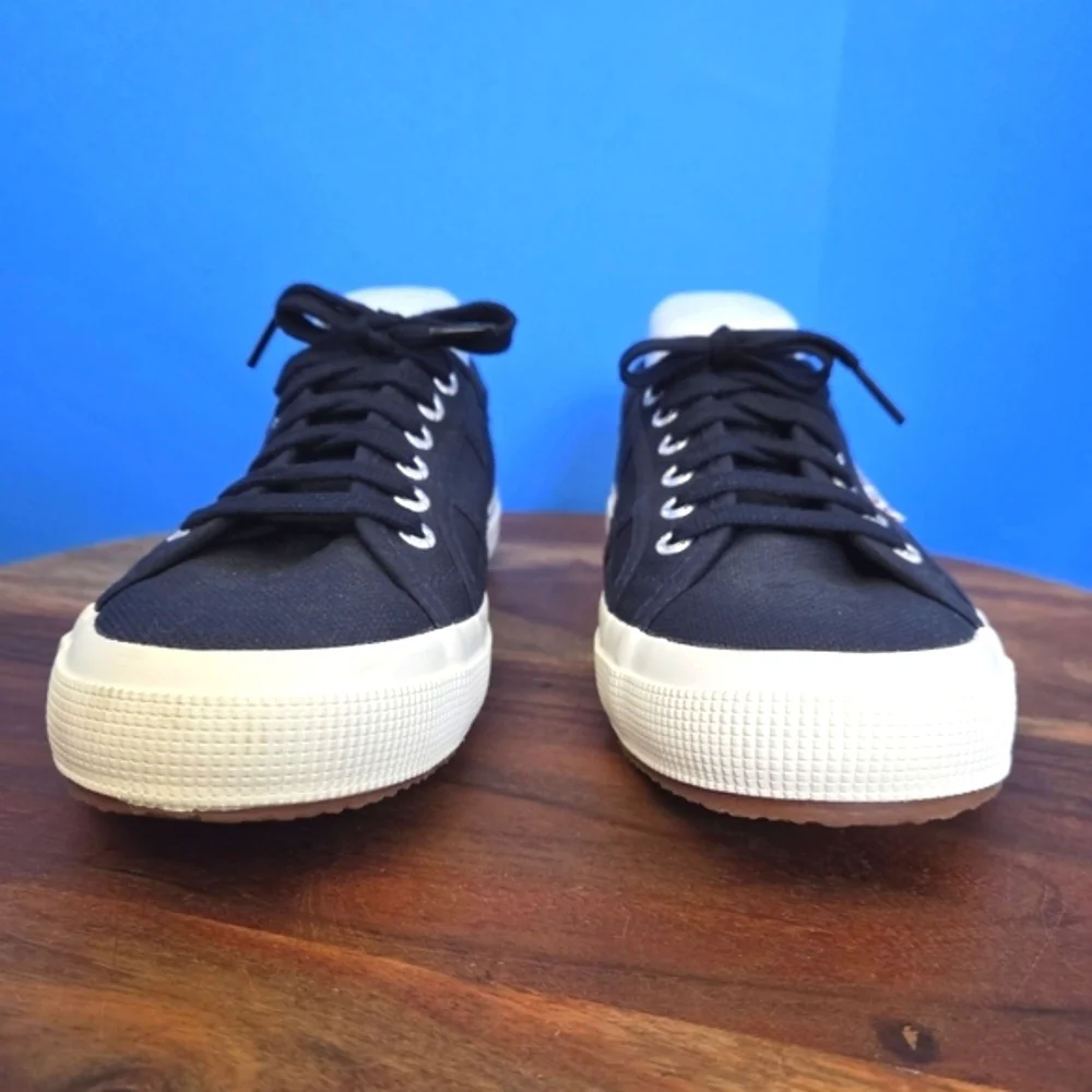 Superga Classic Canvas Sneakers Black Women’s US 8.0